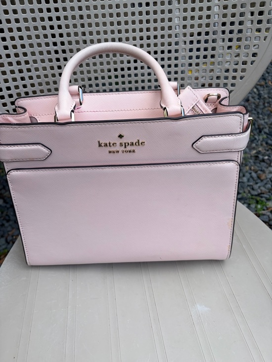 kate spade Handbags - Kate Spade New York Staci Medium Saffiano Leather Satchel Purse.